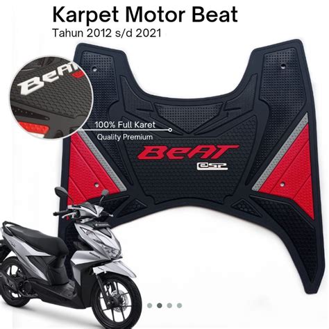 Jual Karpet Motor Beat Alas Kaki Motor Beat Karpet Honda Beat