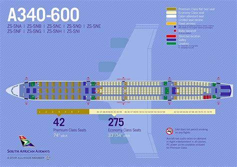 Seat Map South African Airways Airbus A340 300 V2 Seatmaestro Porn