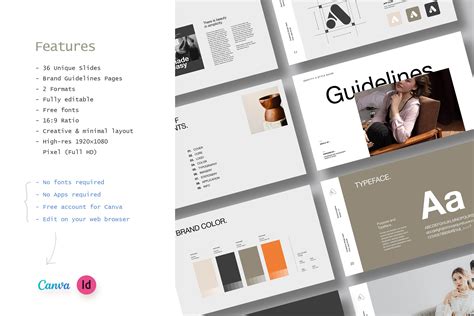 Brand Guideline Templates Canva 3 Design Cuts