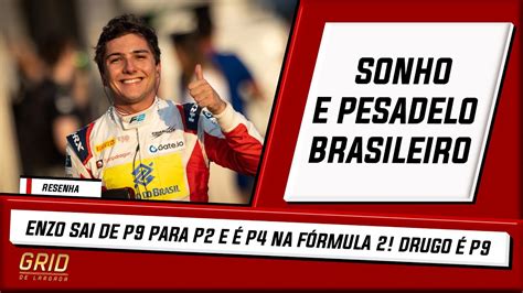 OUTRO MILAGRE DE ENZO FITTIPALDI P2 NA CORRIDA DA HUNGRIA E P4 NA