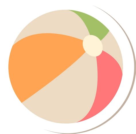 Premium Vector Kids Ball Sticker
