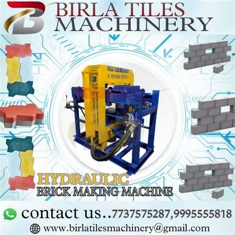 3 75 KW Semi Automatic Hydraulic Paver Block Making Machine For