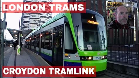 London Trams In Croydon Croydon Tramlink London Tramlink Youtube