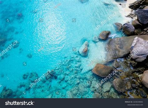 Sunny Aerial View Aerial Photographs Beautiful Stock Photo 2234144041