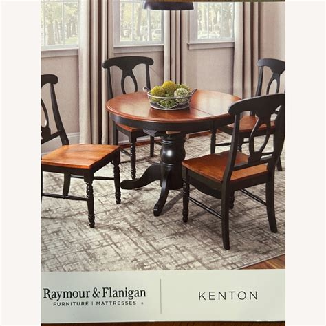 Raymour And Flanigan 5 Pc Dining Set Adjustable Aptdeco