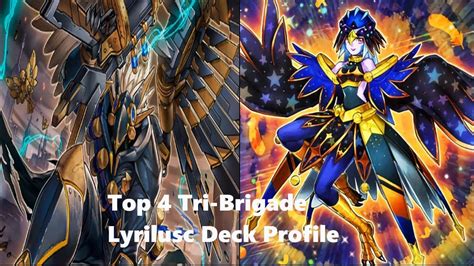 Top 4 Tri Brigade Lyrilusc Deck Profile YouTube