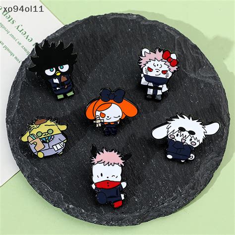 Ol Cartoon Creative Sanrio X Jujutsu Kaisen Enamel Pins Itadori Yuji