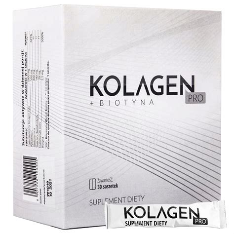 Kolagen Pro Biotyna Kwas Hialuronowy Witamina C Msm Regeneracja