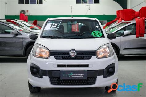 Fiat Uno Attractive Fire Flex V P Branco Flex Em