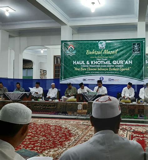 Hasil Keputusan Bahtsul Masail LBM PCNU Kabupaten Cirebon Di Pondok