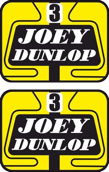 Zen Graphics Joey Dunlop Decals Stickers