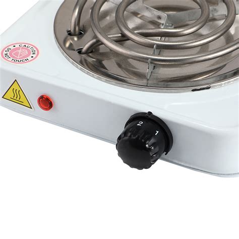 Portable W Mini Cookwares Countertop Single Electric Hot Plate Stove With Adjustable