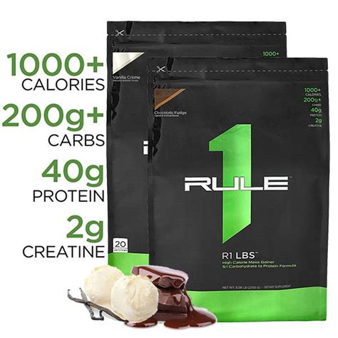 Sữa Tăng Cân Tăng Cơ Nhanh Rule 1 Mass Gainer 12lbs544kg