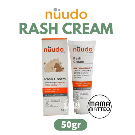 Jual Nuudo Rash Cream 50gr Krim Ruam Kulit Menenangkan Kulit