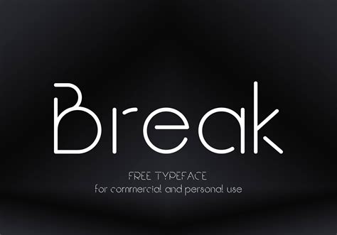 Break Font - Free Font