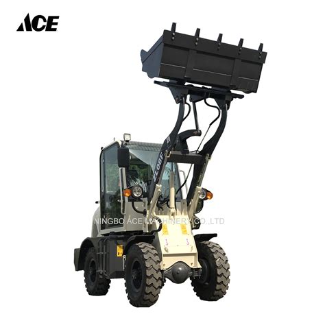 Small Front End 08 Ton Hydraulic Mini Shovel Loader Factory China Loader Machine And Wheel Loader