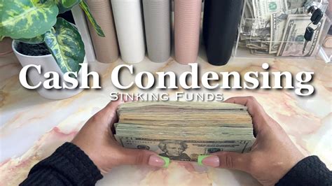 CASH CONDENSING MY SINKING FUND ENVELOPES CASHENVELOPESYSTEM