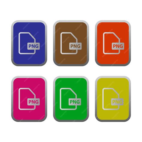 Premium Vector | Png download icons set free