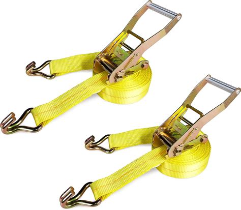 Ratchet Straps Tie Down Set 6m X 38mm BoredBox