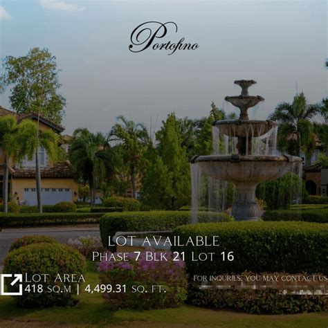 Portofino Heights 418 SQ M Luxury Lot For Sale Lot April 2023