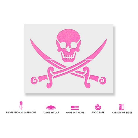 Pirate Stencils Stencil Revolution