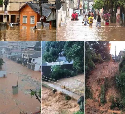 Suman 25 Los Muertos Por Fuertes Lluvias En Región Sudeste De Brasil