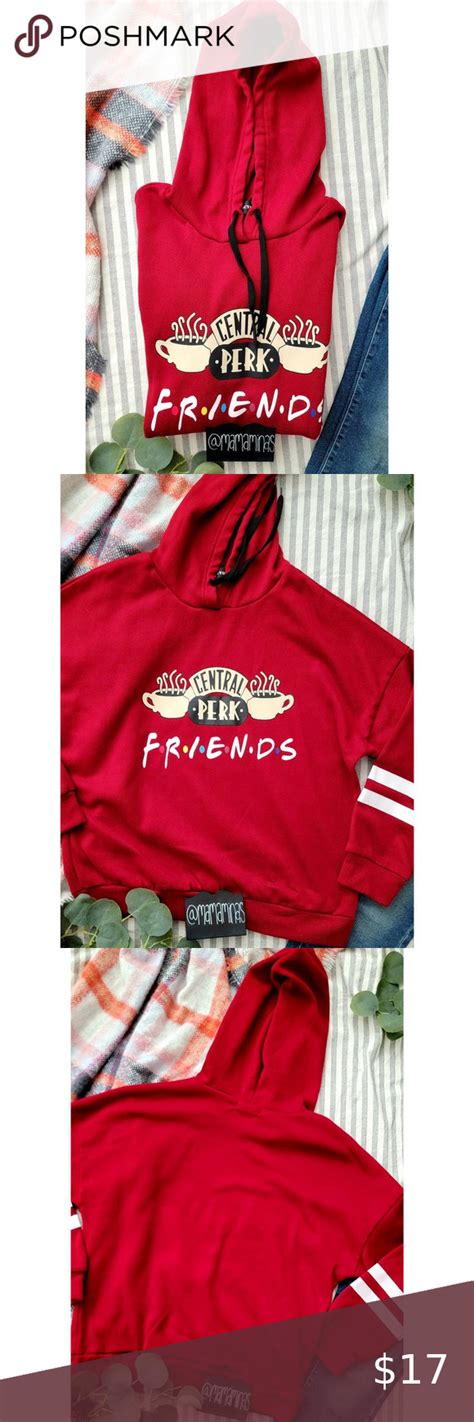 Friends Central Perk Fleece Hoodie Clothes Design Fleece Hoodie