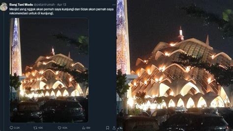 Viral Pengunjung Masjid Al Jabbar Digetok Tarif Parkir Rp Ribu Sekda