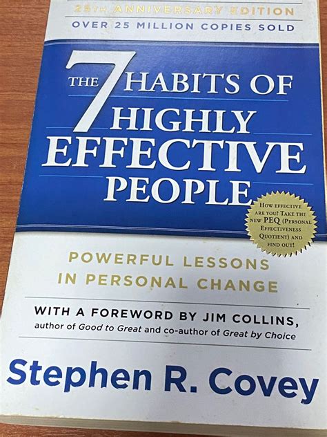 7habit Of Effective People Stephen R Covey Hobbies Toys Books