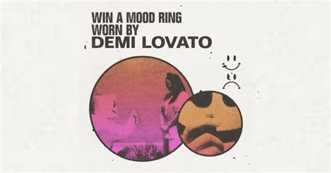 Win This Mood Ring Worn On Set By Demi Lovato During The OK Not To Be