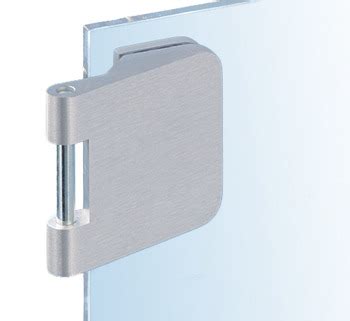 Glass door hinge 3 piece wing part Dorma Glas online at HÄFELE