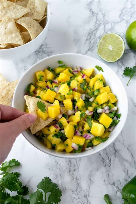 Mango Salsa With Jalapeño Fresh Apron