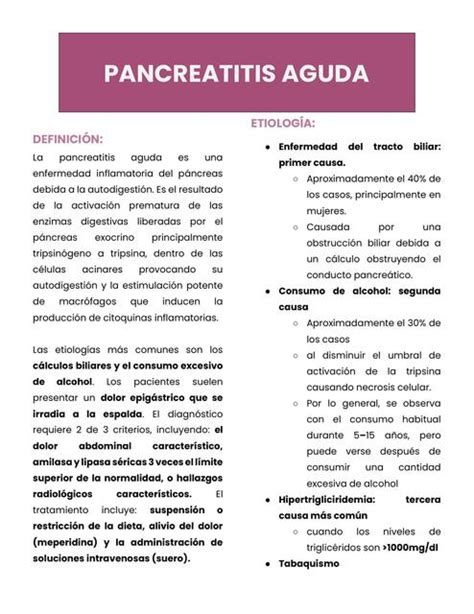 Pancreatitis Aguda Medi Fer UDocz