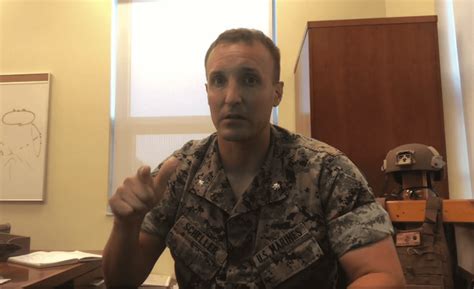 Marine Officer Who Went Viral In Video Calling Out Military Leaders