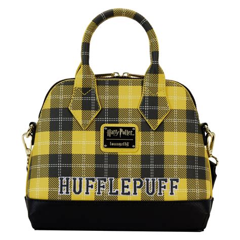 Loungefly Warner Brothers Harry Potter Varsity Hufflepuff Plaid Crossbody 707 Street