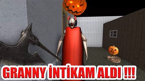 Granny İntikam Aldı Roblox Türkçe Pratik Oyun Youtube