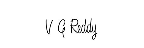 93 V G Reddy Name Signature Style Ideas Special Electronic Signatures
