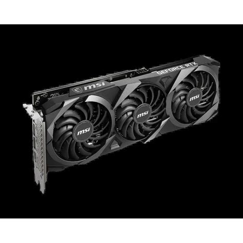 Msi Geforce Rtx 3060 Ventus 3x 12gb Oc Gddr6 Graphics Card