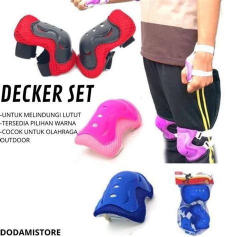 Jual Skateboard Decker Set Untuk Dll Roda Bermain Anak Sepatu Scooter