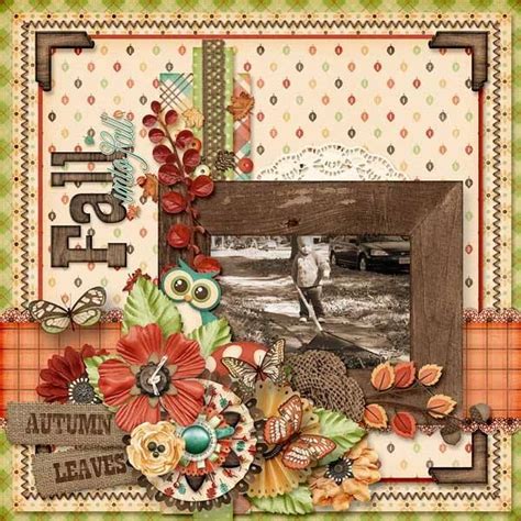 Layout By Ctm Kabra Using {fall Into Fall} Digital Scrapbooking