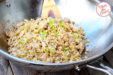 Low Carb Chinese Chicken Fried Rice Recipe | Thats Low Carb?!