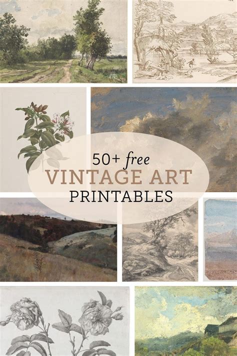 Free Vintage Printable Art Sources Jenna Sue Design Printable