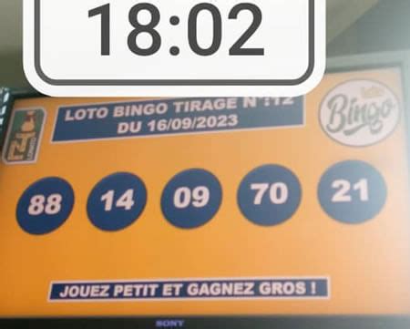 R Sultats Du Loto Bingo Tirage N Lotto Ou Loto Togo Diamant