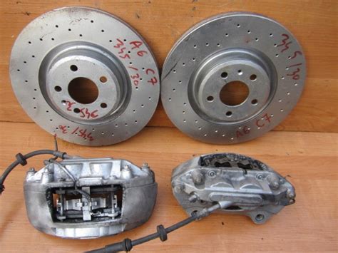 AUDI A6 C7 A7 ZACISK PRZÓD 4 TŁOCZKI BREMBO TARCZE 345 30 germany