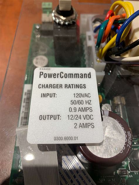 New Cummins Powercommand Battery Charger Control Assy V P N