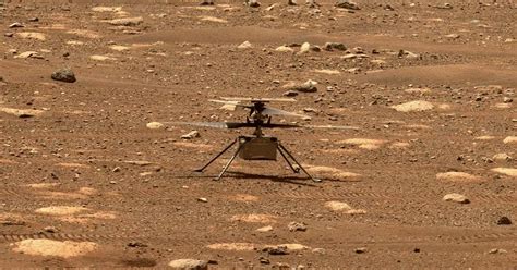 Nasas Mars Helicopter Breaks Speed And Height Records After Two Years