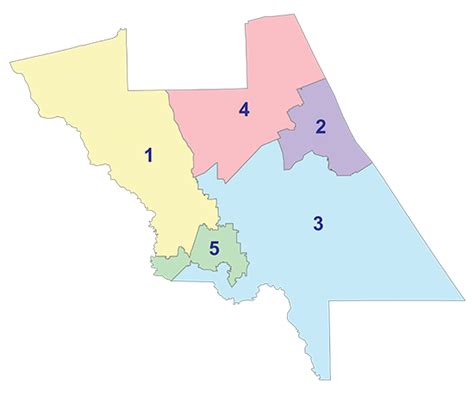 Districts map