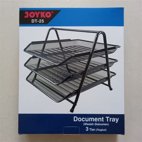 Jual PIECE Rak Susun Besi Document Tray 3 Susun Joyko DT 25 Wadah