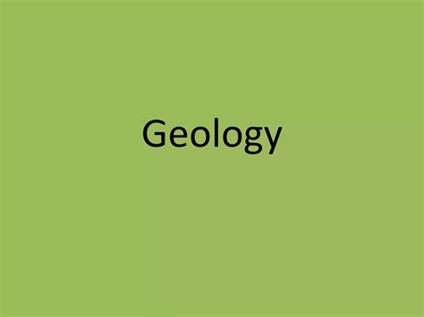 Geologyppt