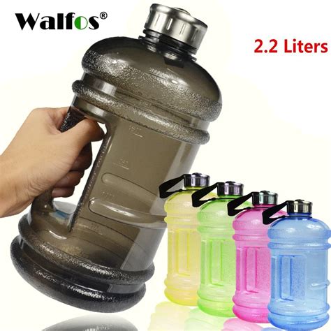 Walfos 22l Big Large Capacity Water Bottles Outdoor Sports Fitness Training Camping Running